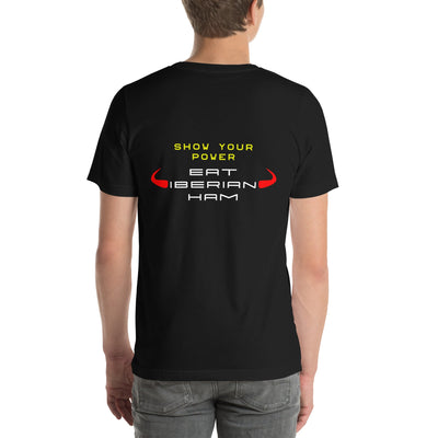 Camiseta streetwear C2C Eat Iberian Ham - Inspirada en la tradicion