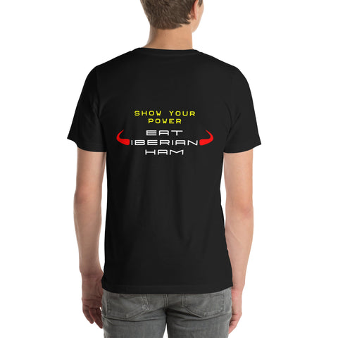 Camiseta streetwear C2C Eat Iberian Ham - Inspirada en la tradicion