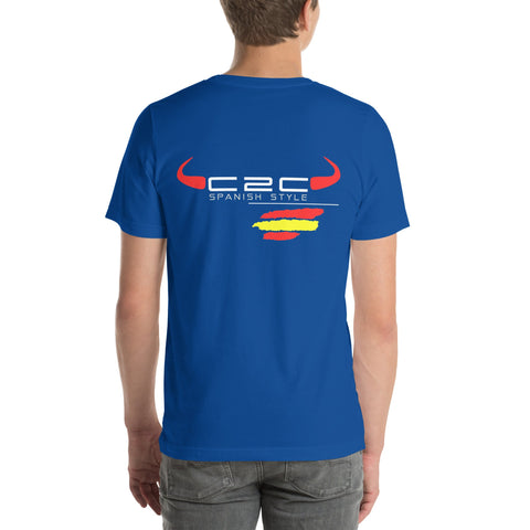 Camiseta streetwear C2C Spanish Style blue - Edicion exclusiva