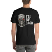 Camiseta negra con diseño Terminator I’ll Be Back de C2C Spanish Style